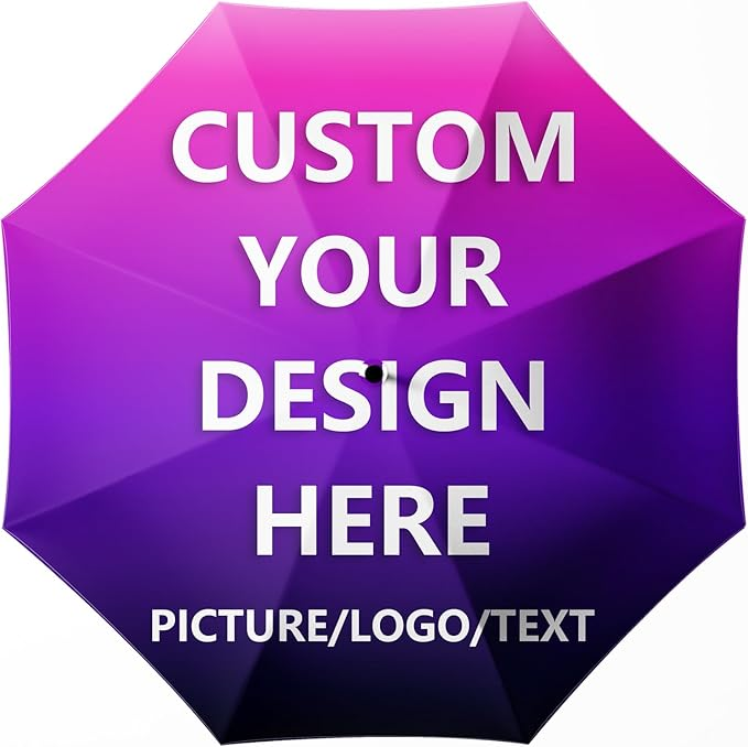 Custom umbrella canopy mockup
