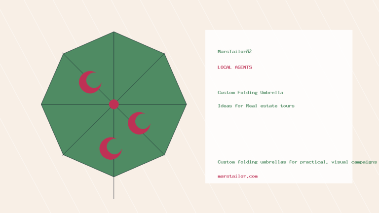 Custom Umbrellas for Summer Real Estate Open Houses: A 2026 Agent’s Playbook
